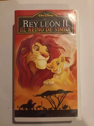 Vhs Rey Le N Reino De Simba Walt Disney Pel Cula Original En Venta En