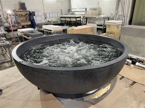 Ванны из бетона - купить бетонную ванну или джакузи из бетона