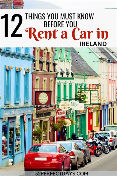 Things To Know When Renting A Car In Ireland Perfect Days