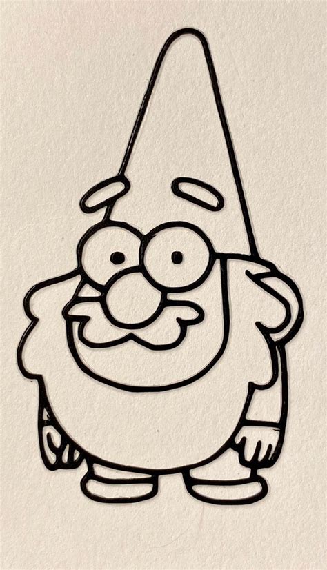 Gf Shmebulock Gnome Vinyl Decal Etsy Canada Gravity Falls Fall