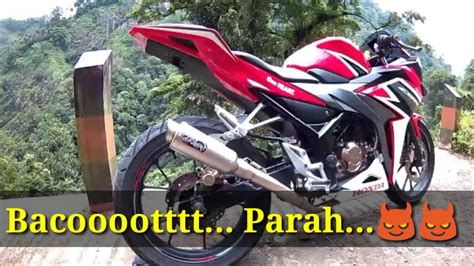 Knalpot Proliner Tr R On Cbr R Facelift Youtube