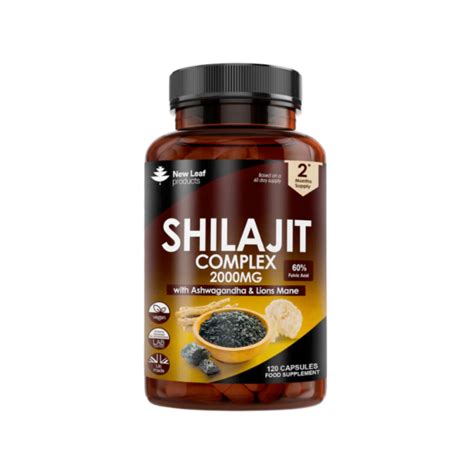 New Leaf Shilajit Complex 120