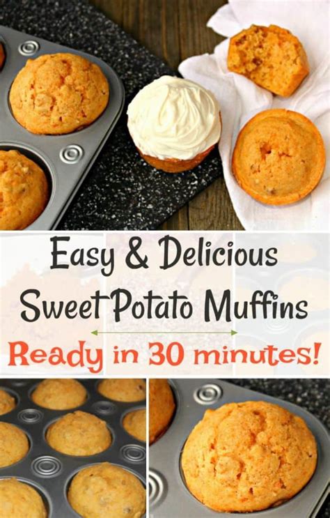 Sweet Potato Muffins Recipe