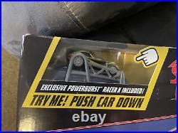 Car Track Set Very Rare Mattel Speed Racer Hot Wheels Powerburst Figure Track Set Nib