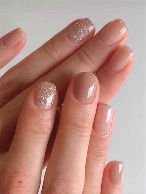 Korean Inspired Nude Nail Designs For A Chic Look Gel Nails Nail Art Nude Nail Designs