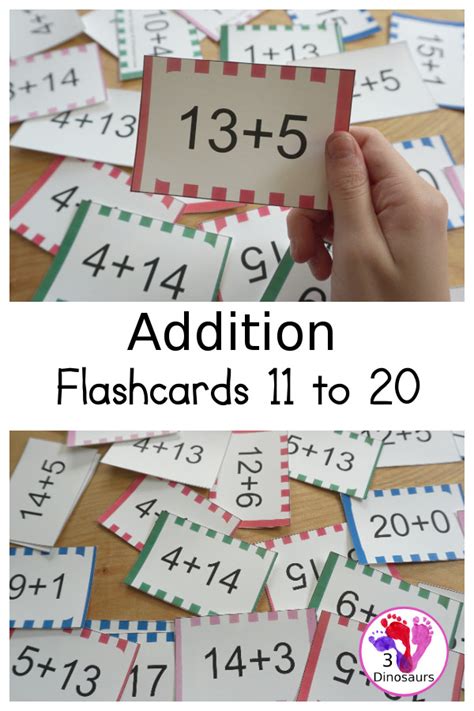 Free Printable Addition Flash Cards 0-10 Online Here | gisli.mx