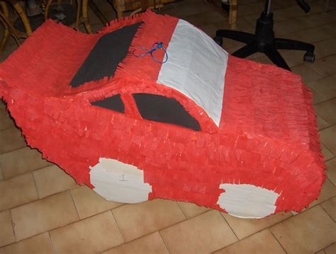 Idealmente Aprendiz Guiño como hacer una piñata de rayo mcqueen