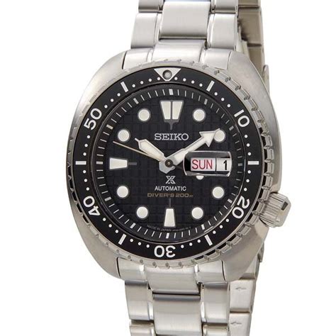 Seiko Prospex King Turtle Srpe J Jewels Automatic Black Dial