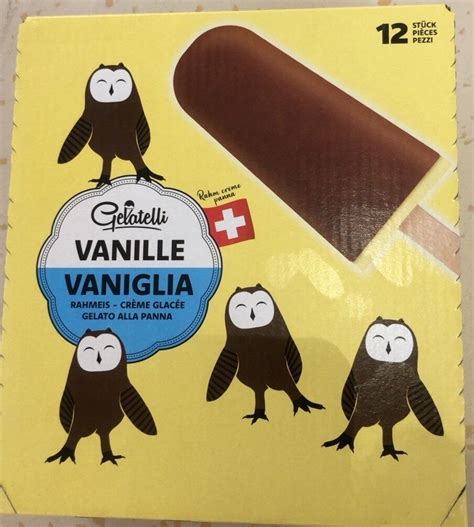 Glace Vanille Gelatelli