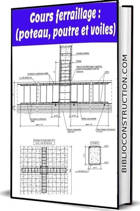 Cours Ferraillage Poteau Poutre Et Voiles Pdf Livre Btp Bedroom