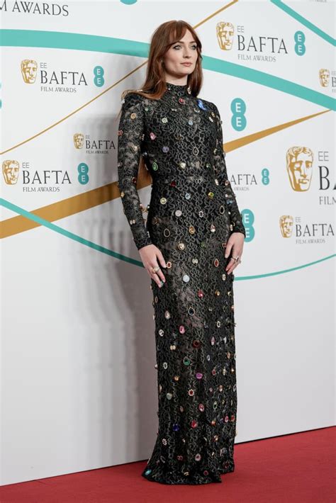 Sophie Turner At The Baftas Baftas See The Best Celebrity