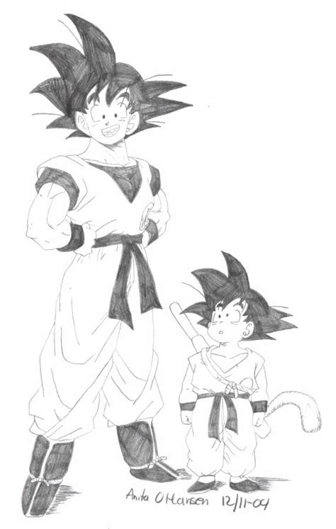 Goku Dragon Ball Z Fan Art 35799869 Fanpop