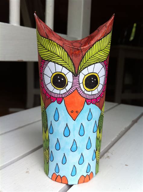 Toilet Paper Roll Owl Toilet Roll Craft Toilet Paper Roll Art Rolled Paper Art Diy Toilet