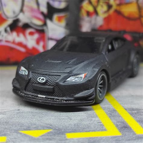 HITAM Hot Wheels Loose JDM Lexus RC F GT3 Black Premium Rubber Tires BB 27 Shopee Malaysia