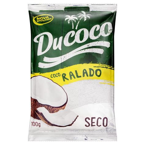 Coco Ralado Seco Ducoco Pacote 100g Supermercado Mais Perto