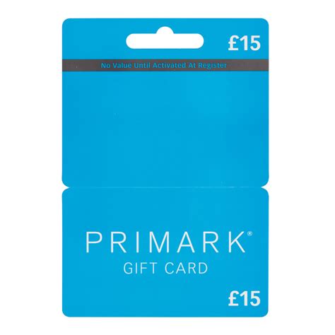 Primark 15 Gift Card Wilko