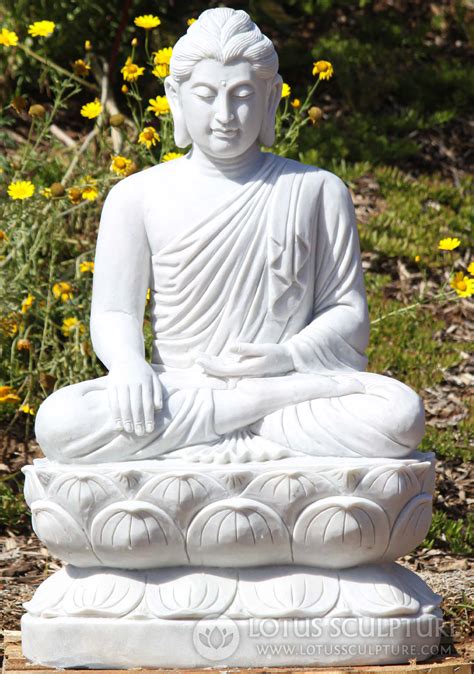 Buddha Garden Statue Marble Garden Buddha