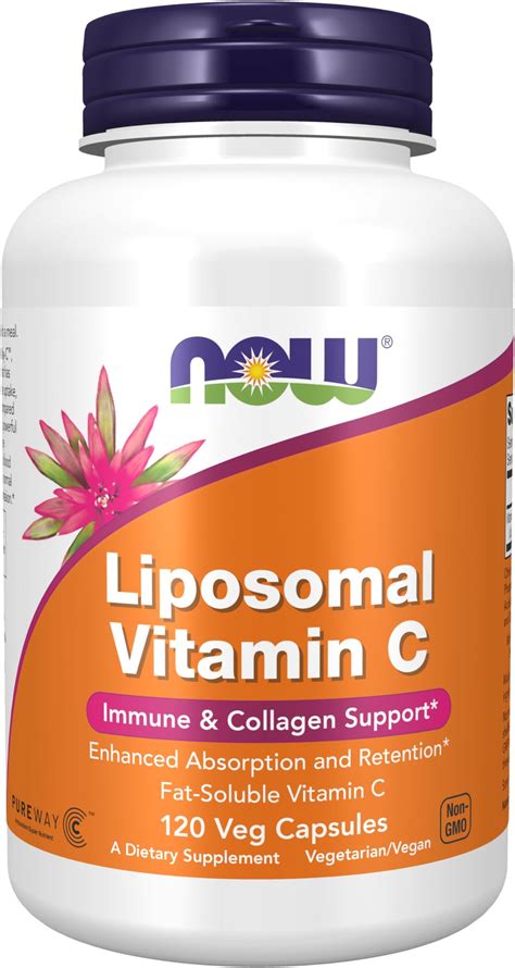 Amazon SOLARAY Liposomal Vitamin C 500mg Enhanced Absorption