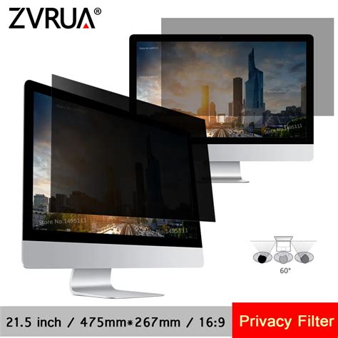 Filtro De Privacidade Tela Lcd De 21 5 Polegadas 476mm 267mm Película Protetora Para 16 9