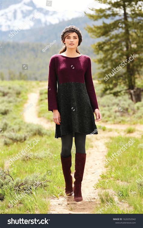 Full Length Portrait Blonde Girl Posing Stock Photo 1626352042 Shutterstock