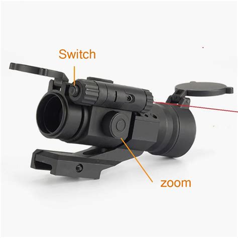 Jual Kode 05 Dummy Scope M3 Aimpoint Bisa Zeroing Zoom Red Dot Dcobra