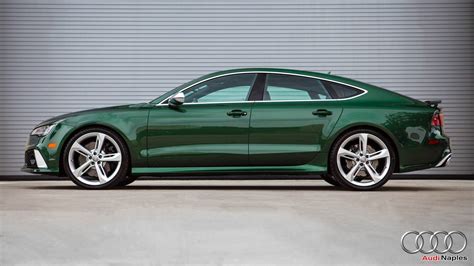 2016 Audi RS7 In Verdant Green Looks Like A Bentley Autoevolution