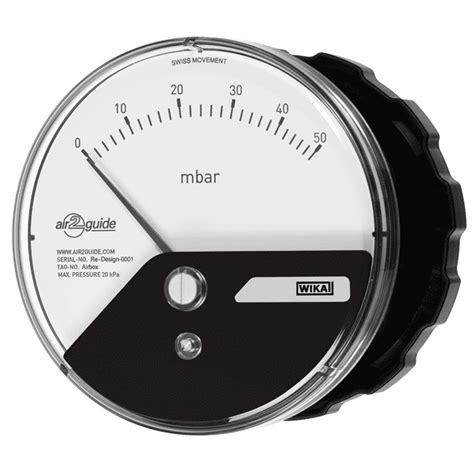 Wika A G Air Guide Low Pressure Differential Pressure Gauge