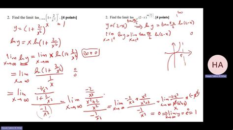 Section 5 6 Lhopitals Rule Part Ii Youtube