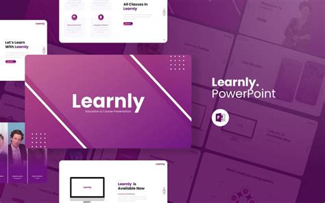 Learnly Education And Course Powerpoint Template