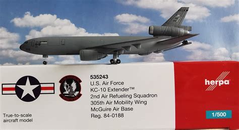 Herpa Wings U S Air Force Mcdonnell Douglas Kc