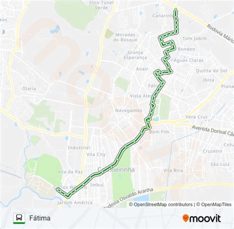 L Nea C F Tima Horarios Paradas Y Mapas F Tima Actualizado