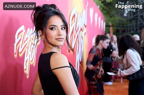 Becky G S Sexy Premiere At Flamin Hot Event AZNude