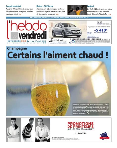 L Hebdo Du Vendredi Reims By Kilkoa Issuu