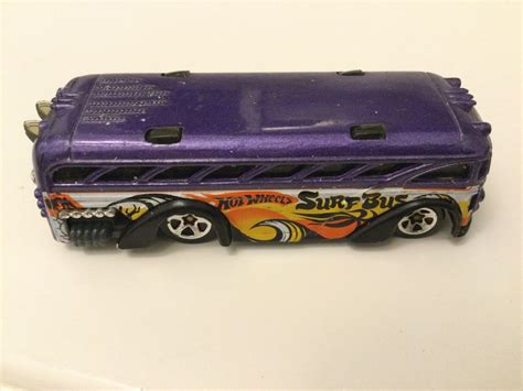 Brinquedo Miniatura Nibus Roxo Hot Wheels Surfing School Bus Brinquedo Hot Wheels Usado