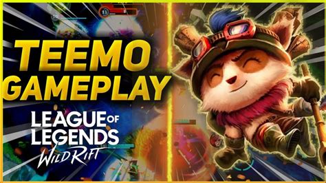 Lol Mobile Wild Rift Teemo Gameplay Iphone Wired