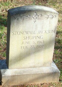 Stonewall Jackson Jack Shuping Find A Grave Memorial