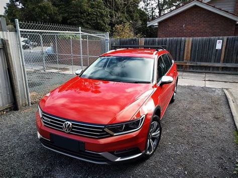 Stunning Orange Volkswagen Passat Alltrack B9 Fitted W Flickr