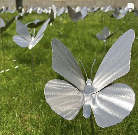 Ashgate Hospice Butterflies James Sutton Sculpture