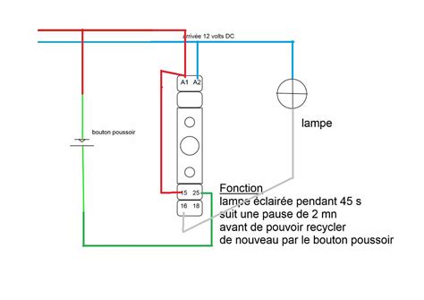 Branchement Relais Temporis Multifonction