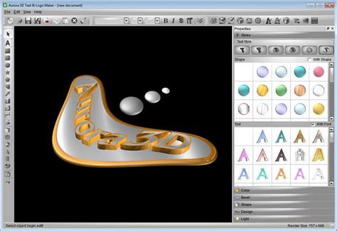 Aurora 3D Text & Logo Maker | FileForum