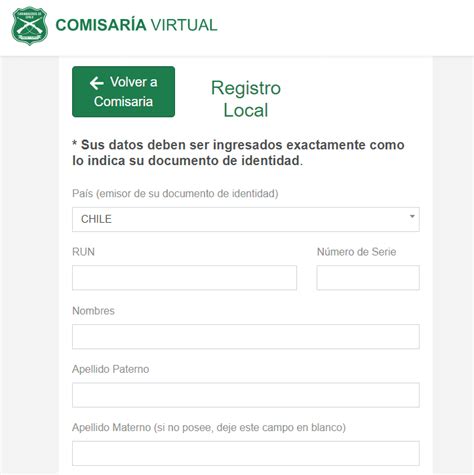 Carabineros Extiende Plazo Para Registrarse En Comisar A Virtual Para