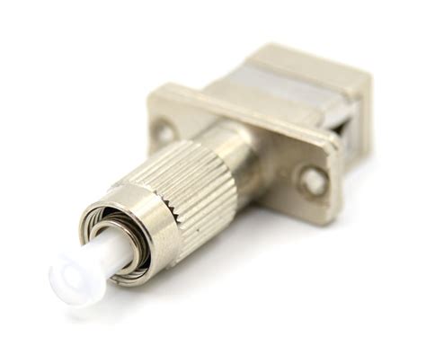 FC Male SC Female 9 125 Hybrid Adapter Fibertronics Inc