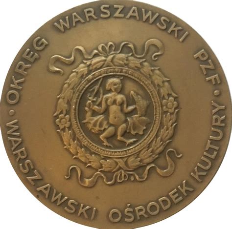 Medal Polski Zwi Zek Filatelistyczny Okr G W Wa Allegro Pl