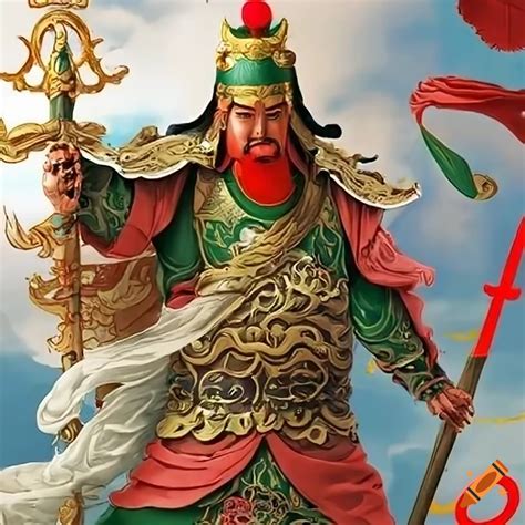 Guan Yu On Craiyon