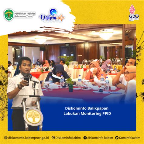 Diskominfo Balikpapan Lakukan Monitoring Ppid Diskominfo Prov Kaltim