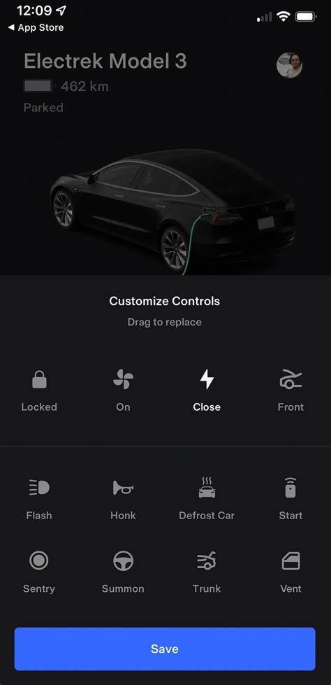 Tesla Memperbarui Aplikasi IOS Dan Android Dengan Widget Baru Lebih