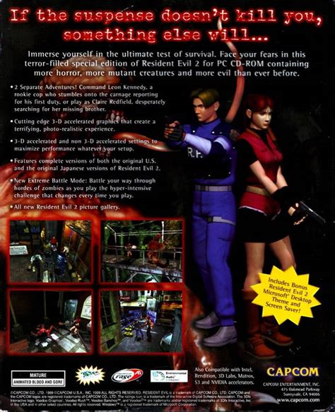 Resident Evil 2 Dual Shock Edition Box Shot For Playstation Gamefaqs