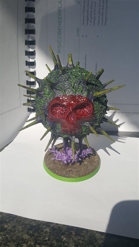 Alternative Take On The Nurgle Daemon Prince Original Model Purple Sun Of Shyish R Deathguard40k