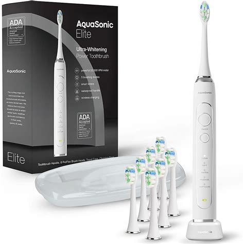 Best Buy: AquaSonic Elite Wireless Rechargeable Electric Toothbrush ...