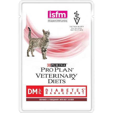 Влажный корм Purina Pro Plan Veterinary Diets DM для кошек с диабетом ...